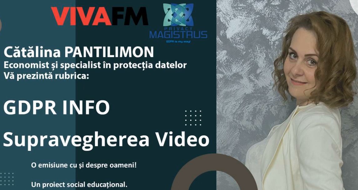 GDPR Info - Supravegherea video & Datele cu caracter personal